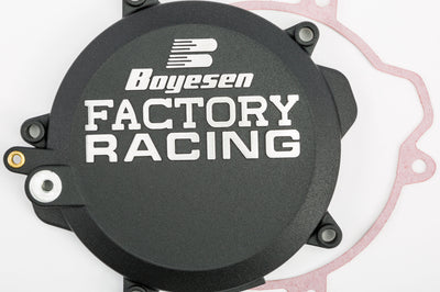 BOYESEN Factory Racing Clutch Cover Husky/Ktm Black