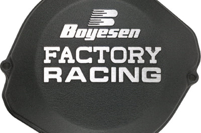Boyesen Factory Racing Clutch Cover Magnesium - Black - Offroad Collection