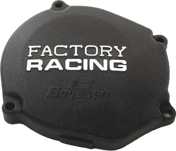 Boyesen Factory Racing Ignition Cover Magnesium - Black - Offroad Collection