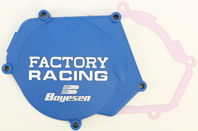 Boyesen Factory Racing Ignition Cover Magnesium - Blue - Offroad Collection
