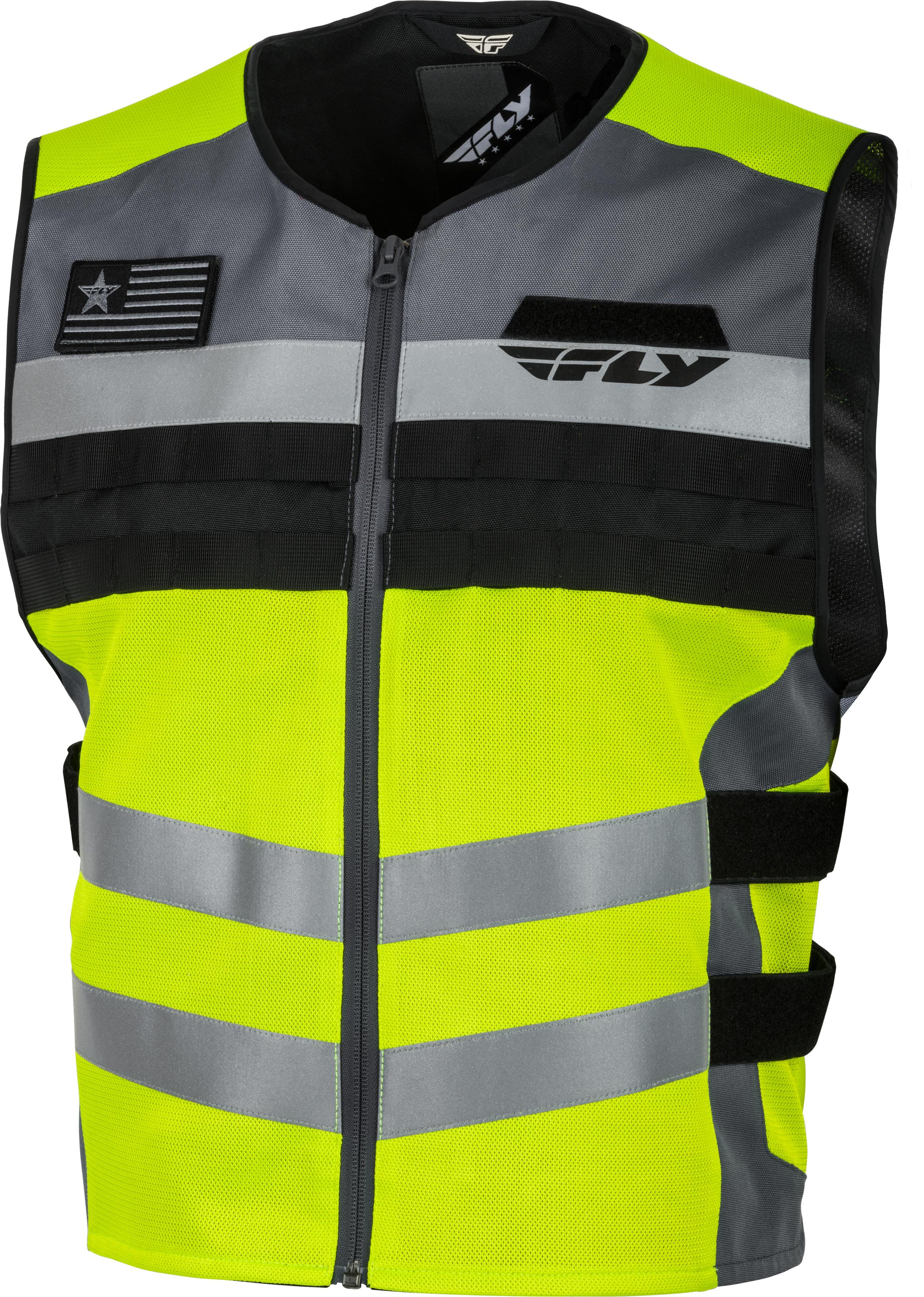 Fly Racing Fast-pass Vest Neon Orange Lg/xl - Hi-Vis Yellow / 2X-Large - 3X-Large - Harddrive Products