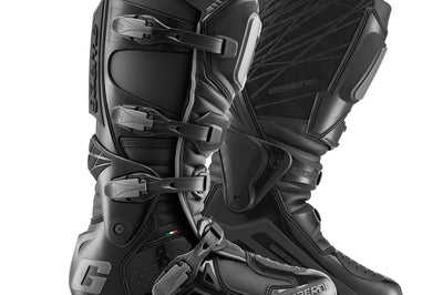 Gaerne Fastback Endurance Boots Enduro Midnight Sz 12 - Black / US 08