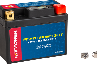Fire Power Featherweight Lithium Battery 120 Cca 12v/24wh - Watercraft Collection