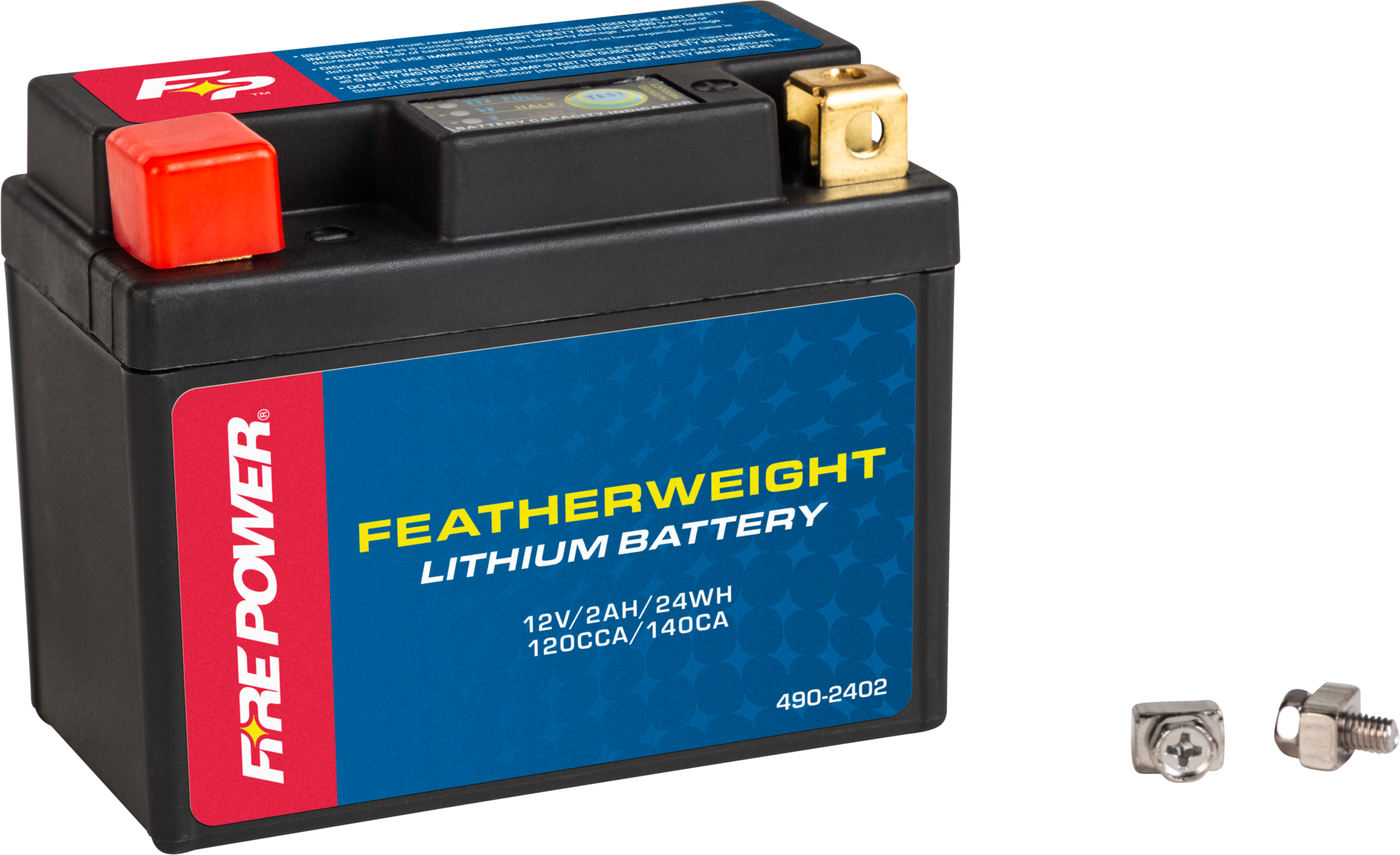 Fire Power Featherweight Lithium Battery 120 Cca 12v/24wh - Watercraft Collection