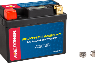 Fire Power Featherweight Lithium Battery 120 Cca 12v/24wh - Watercraft Collection