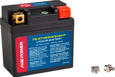Fire Power Featherweight Lithium Battery 120 Cca 12v/24wh - Watercraft Collection