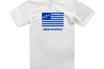 Alpinestars Flag Csf Tee White/blue Xl