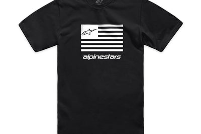 Alpinestars Flag Csf Tee White/blue Xl - Black/White / 2X-Large
