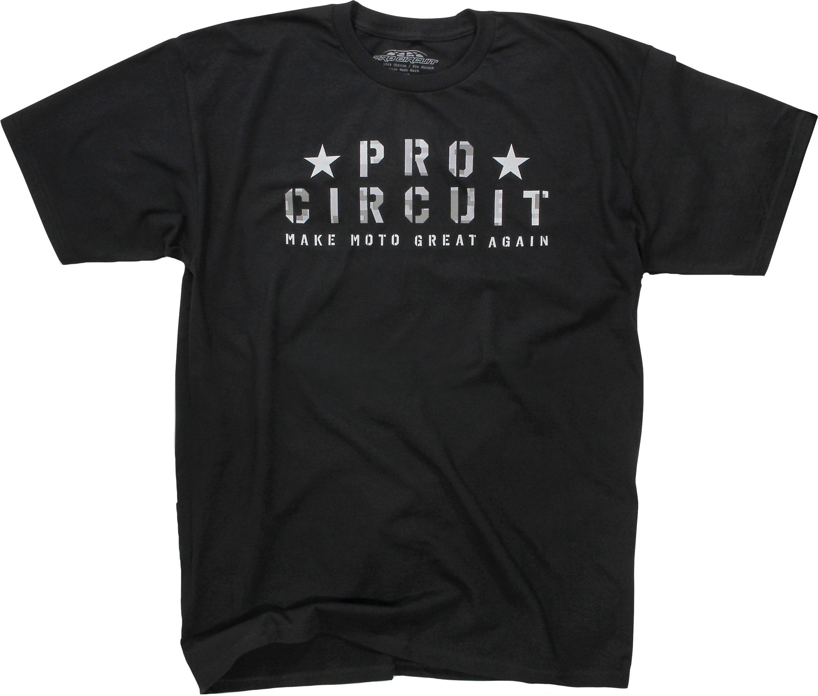 Pro Circuit Flag Tee Xl - Black / 2X-Large - Apparel Collection