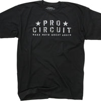 Pro Circuit Flag Tee Xl - Black / 2X-Large - Apparel Collection
