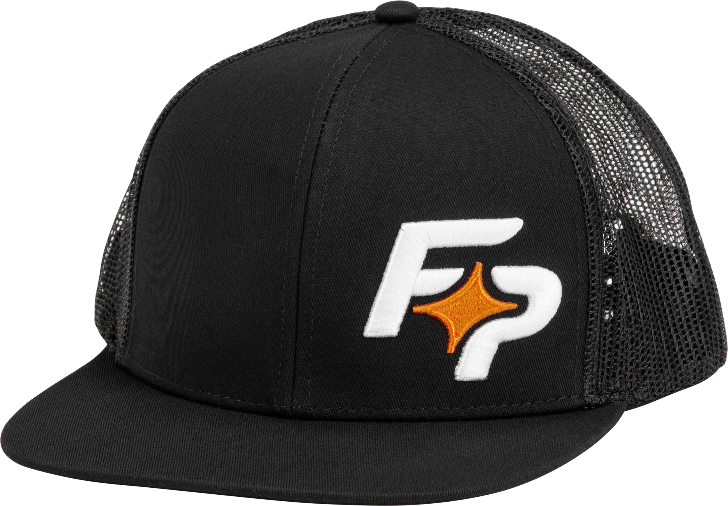 Fire Power Flat Bill Fp Hat Black - Watercraft Collection