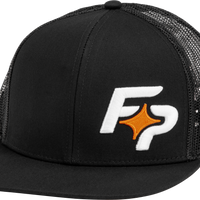 Fire Power Flat Bill Fp Hat Black - Grey - Watercraft Collection