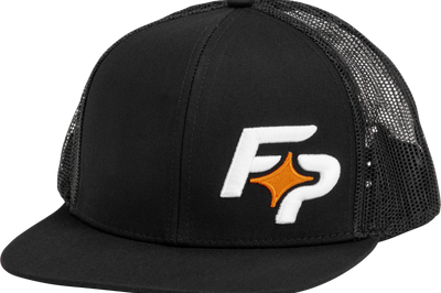 Fire Power Flat Bill Fp Hat Black - Watercraft Collection
