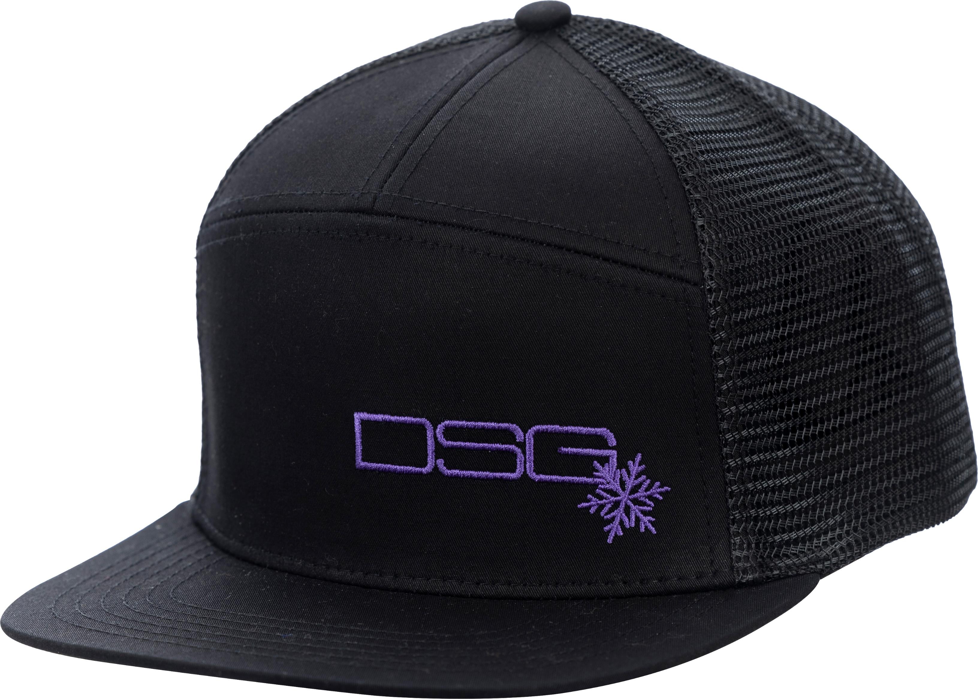 Dsg Flat Brim Cap Steel Blue - Black - Apparel Collection