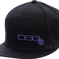 Dsg Flat Brim Cap Steel Blue - Black - Apparel Collection