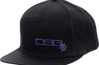 Dsg Flat Brim Cap Steel Blue - Black - Apparel Collection