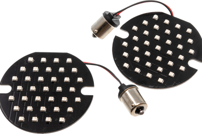 Letric Lighting Co Flat Lense Led Insert 1156 Red - Harddrive Products