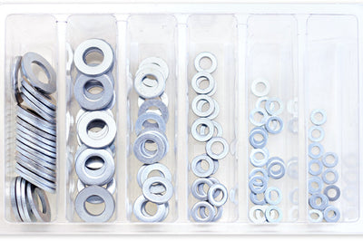 Bolt Flat Washer Assortment 120 Piece Kit - Tires & Wheels