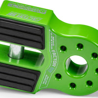 Factor 55 Flatlink Xtv Winch Shackle Lime Green - Red - Atv Performance Products