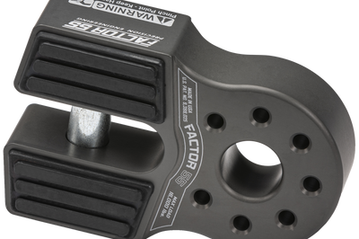 Factor 55 Flatlink Xtv Winch Shackle Lime Green - Grey - Atv Performance Products