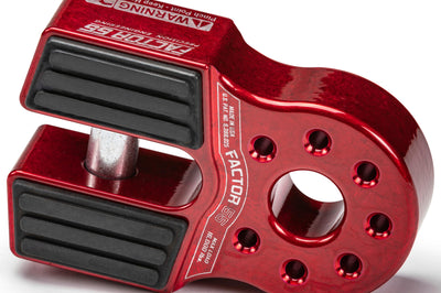 Factor 55 Flatlink Xtv Winch Shackle Lime Green - Red - Atv Performance Products