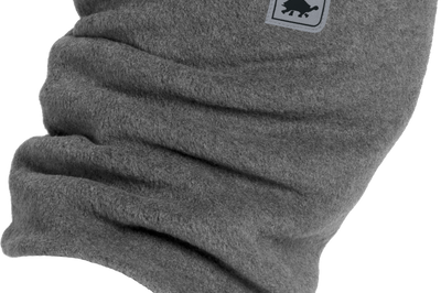 Turtle Fur Fleece Double Layer Neck Charcoal - Apparel Collection