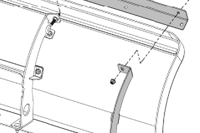 Kfi Flex Blade Stiffener Kit