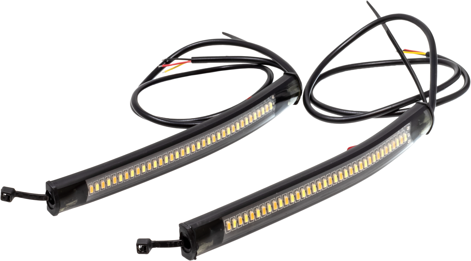 Letric Lighting Co Flexible Led Strip Fork Tube Switchback White/amber - Harddrive Products