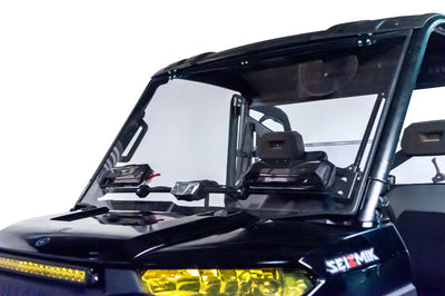 Seizmik Flip Up Windshield Kit Pol - Atv Performance Products