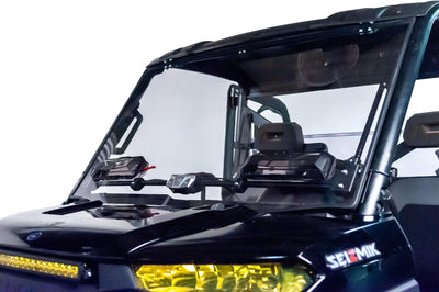 Seizmik Flip Up Windshield Kit Pol Pro Fit - Atv Performance Products