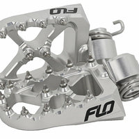 Flo Motorsports Footpeg Low Silver Yam - Offroad Collection
