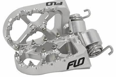 Flo Motorsports Footpeg Low Silver Yam - Offroad Collection