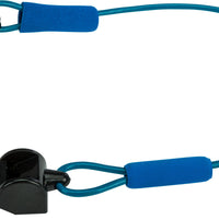 Wps Floating Whistle W/lanyard (blue) - Black - Watercraft Collection