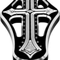 Prec. Billet Floorboards Passenger Bad Axe Black - Harddrive Products