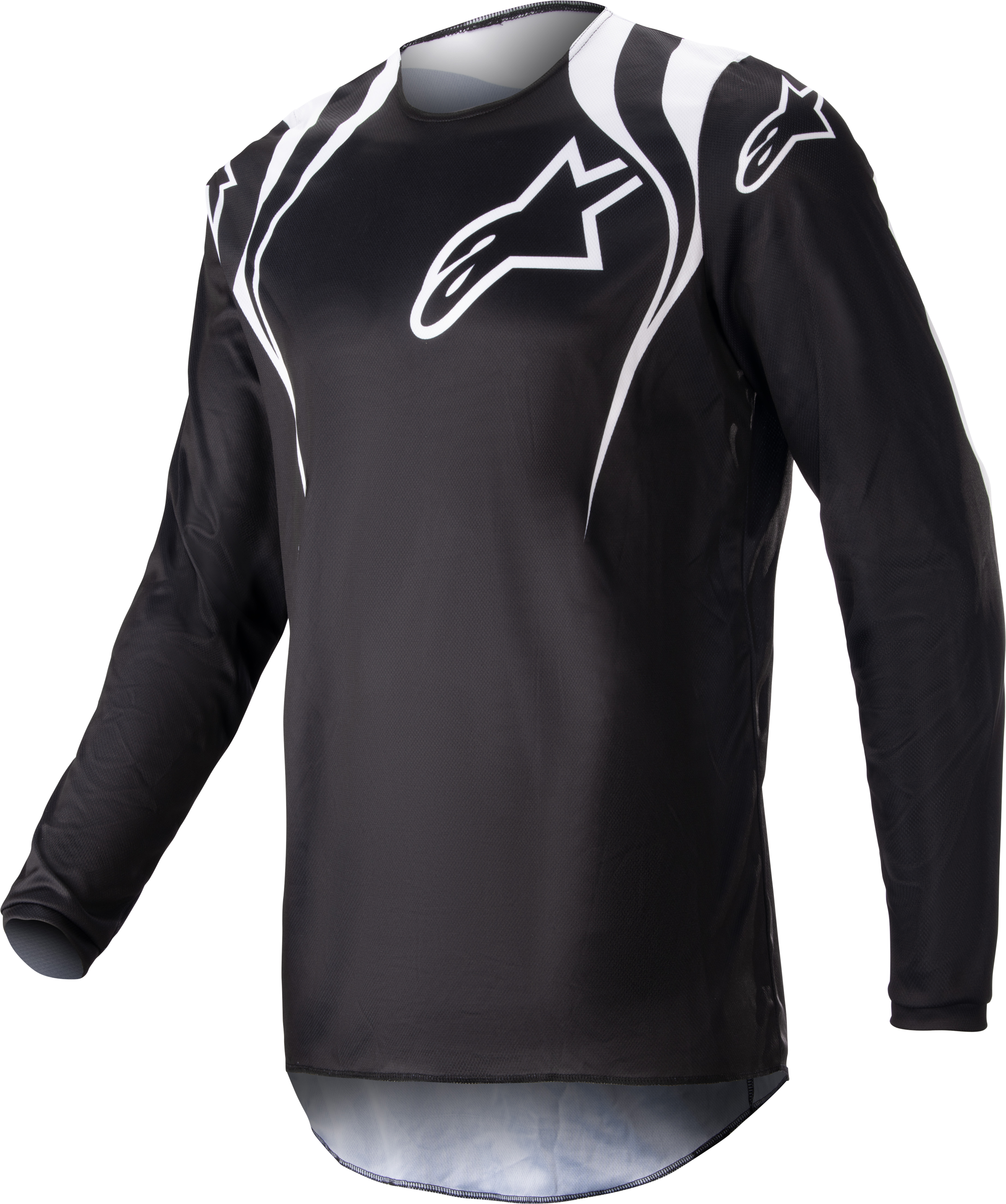 ALPINESTARS Fluid Narin Jersey Black/White Md - Jerseys