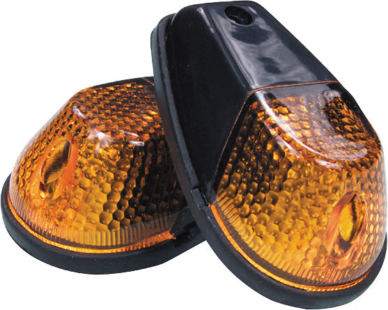 Fire Power Flush Marker Light Kit White - Black - Street Collection