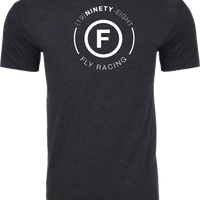 Fly Racing Atom Tee Cool Blue Heather Xl - Gunmetal / 2X-Large - Gear