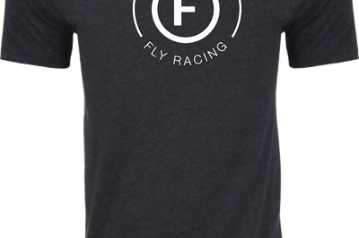 Fly Racing Atom Tee Cool Blue Heather Xl - Gear