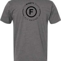 Fly Racing Atom Tee Cool Blue Heather Xl - Gunmetal / 2X-Large - Gear