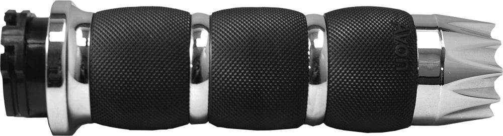 AVON Fly By Wire Air Cushion Grips Excaliber Chrome