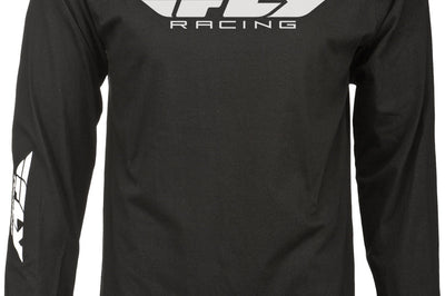 Fly Racing Corporate L/s Tee Red Xl - Black / Large - Gear