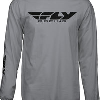 Fly Racing Corporate L/s Tee Red Xl - Black / 2X-Large - Gear