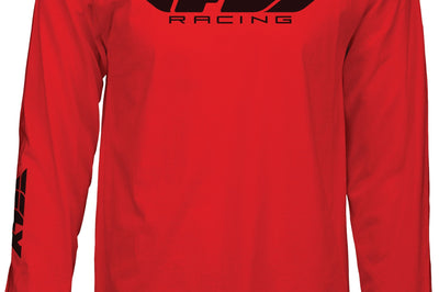 Fly Racing Corporate L/s Tee Red Xl - Gear