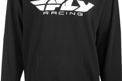 Fly Racing Corporate Pullover Hoodie Grey/blue Xl - Black / 2X-Large - Gear