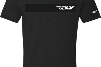 Fly Racing Corporate Tee Light Sand Xl - Black / Small - Watercraft Collection