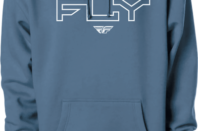 Fly Racing Edge Hoodie Storm Blue Xl - 2X-Large - Watercraft Collection