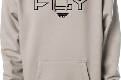 Fly Racing Edge Hoodie Storm Blue Xl - Cement / 2X-Large - Watercraft Collection