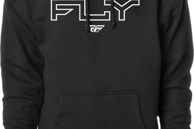 Fly Racing Edge Hoodie Storm Blue Xl - Watercraft Collection