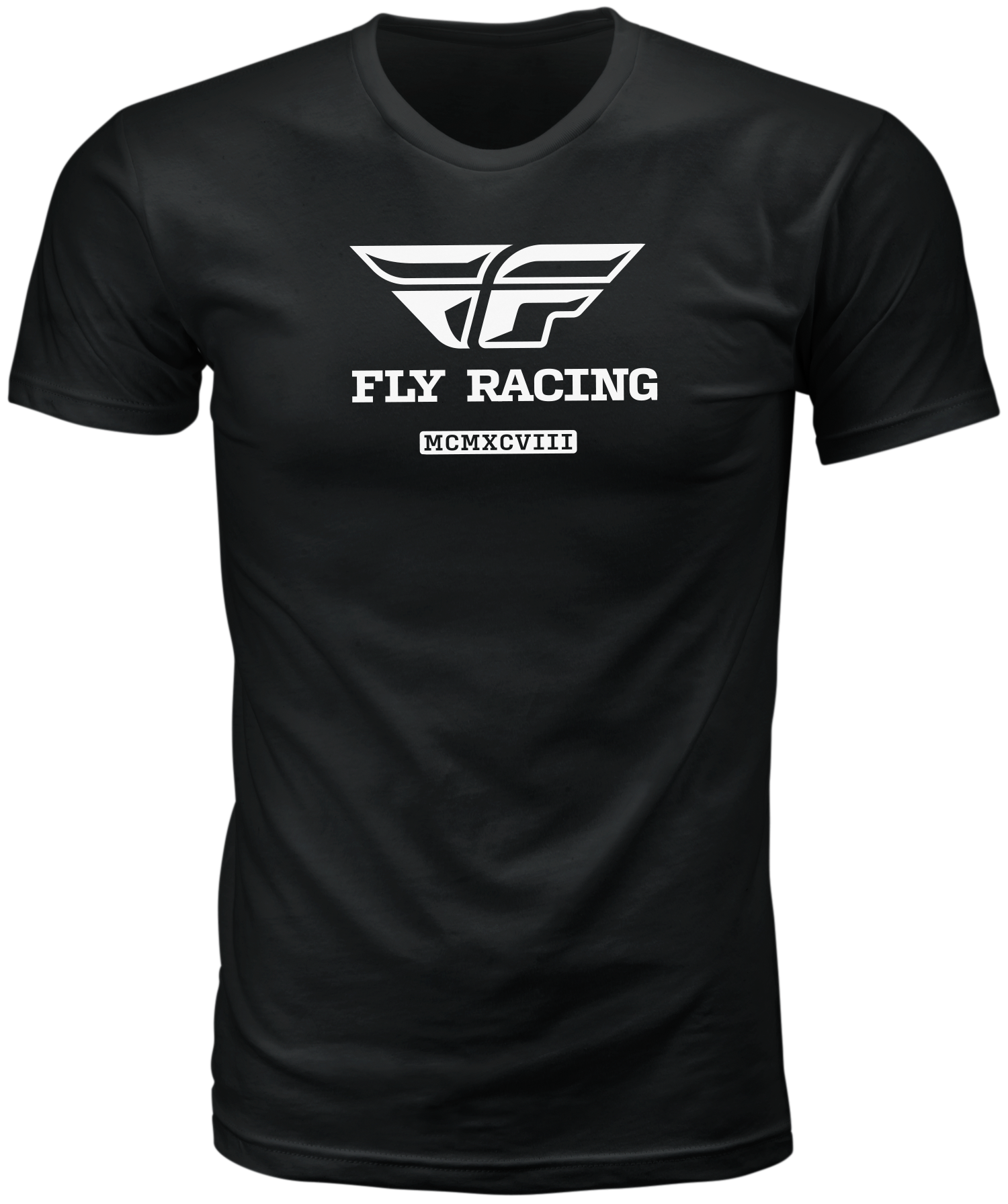 Fly Racing Evolution Tee Asphalt Xl - Black / 2X-Large - Gear