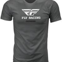 Fly Racing Evolution Tee Asphalt Xl - Black / 2X-Large - Gear